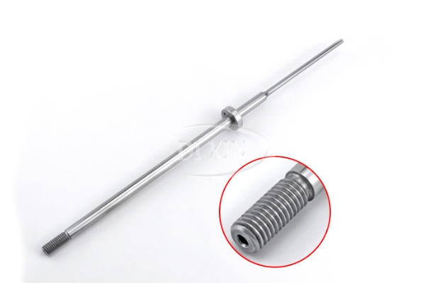 带牙空心长轴的加工工艺是什么？